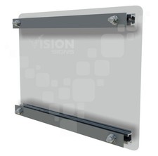 Sign Channel & Flat Bar Inc Bolts Secure Fitting Metal Palisade Railings Fencing