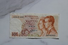 Belgium 50 Francs 1966