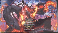 Yugioh Promethean Princess, Bestower of Flames OTS Champion Playmat Near Mint
