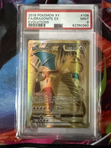 Mega Dragonite 2016 Pokemon Xy Evolutions Is Mint 9