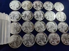 🌟 (20)  1 oz .999 Silver Buffalo Indian Rounds BU Coins, 20 oz TOTAL