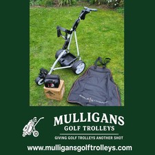 Gebrauchter Powakaddy Sport Elektro Golftrolley, neue Lithium Batterie