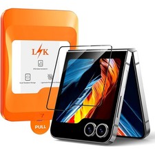 For Samsung Galaxy Z Flip 7/6/5 Luxury Glossy 9H Tempered Glass Screen Protector