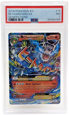 Pokémon M Charizard EX Holo Rare Card 12/83 XY Generations 2016