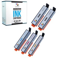 5-Pack Replacement 923 Printer Ink Cartridges for HP OfficeJet Pro 8122e, 8138e