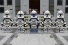 LEGO Star Wars Clones AVFigures Wolfpack Troopers Phase 1 (Sand Blue/S2)