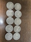 Lot Of 10 1800s morgan silver dollars — photo 2