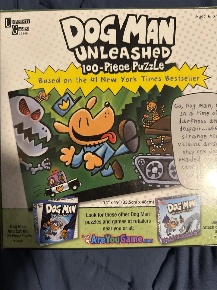 Rompecabezas Dog Man 100 piezas Foto 2 de 2