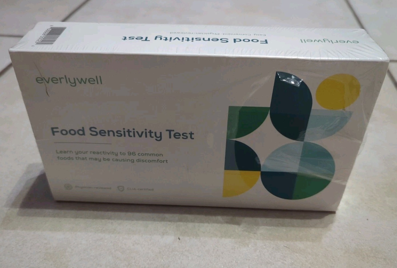 EverlyWell FOOD SENSITIVITY Test Kit 96 Foods Exp 05/2026 New Sealed