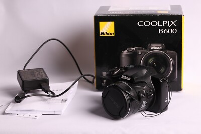 Nikon Coolpix B600 Point & Shoot Camera - Black | eBay 