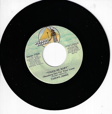 TAMIKO JONES TOUCH ME BABY/CREEPIN' 45RPM VINYL