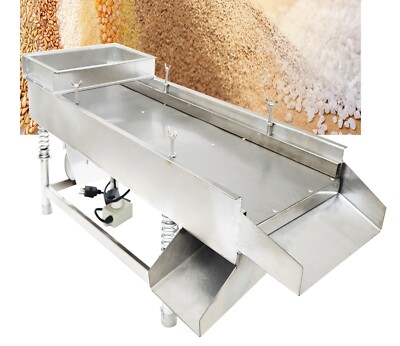 Industry Vibrating Sifter Electric Strainer 0.5mm Micro pores Screening Machine