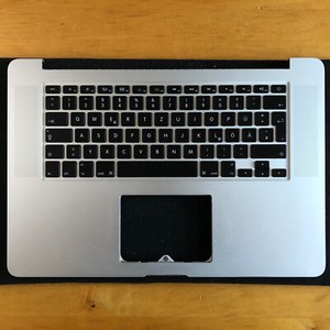 Tastatur, Topcase für Apple MacBook Pro 15" Retina A1398 (2012-2015) DEU, US-Eng