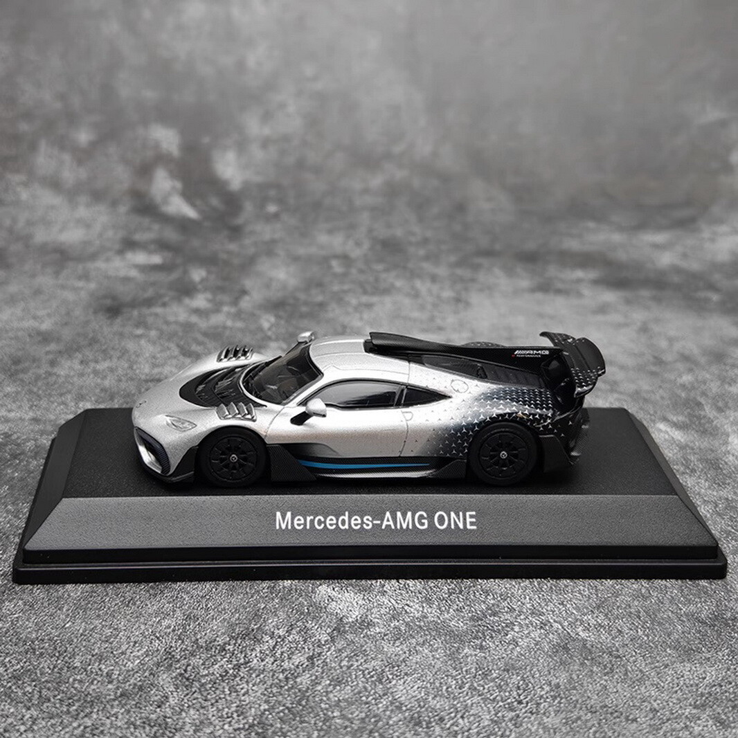 iScale 1/43 Scale Mercedes-Benz AMG One Silver Diecast Car Model