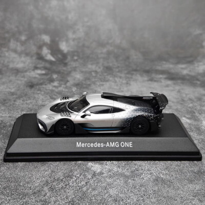 iScale 1/43 Scale Mercedes-Benz AMG One Silver Diecast Car Model