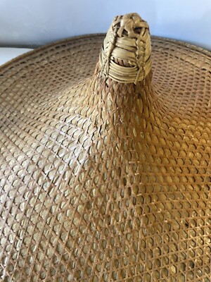 22” TRADITIONAL CONICAL ASIAN COOLIE/FARMER RICE PADDY 