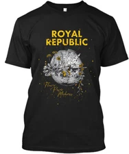 NEW! Popular Royal Republic Flower Power Madness Swedish Music T-SHIRT S-4XL