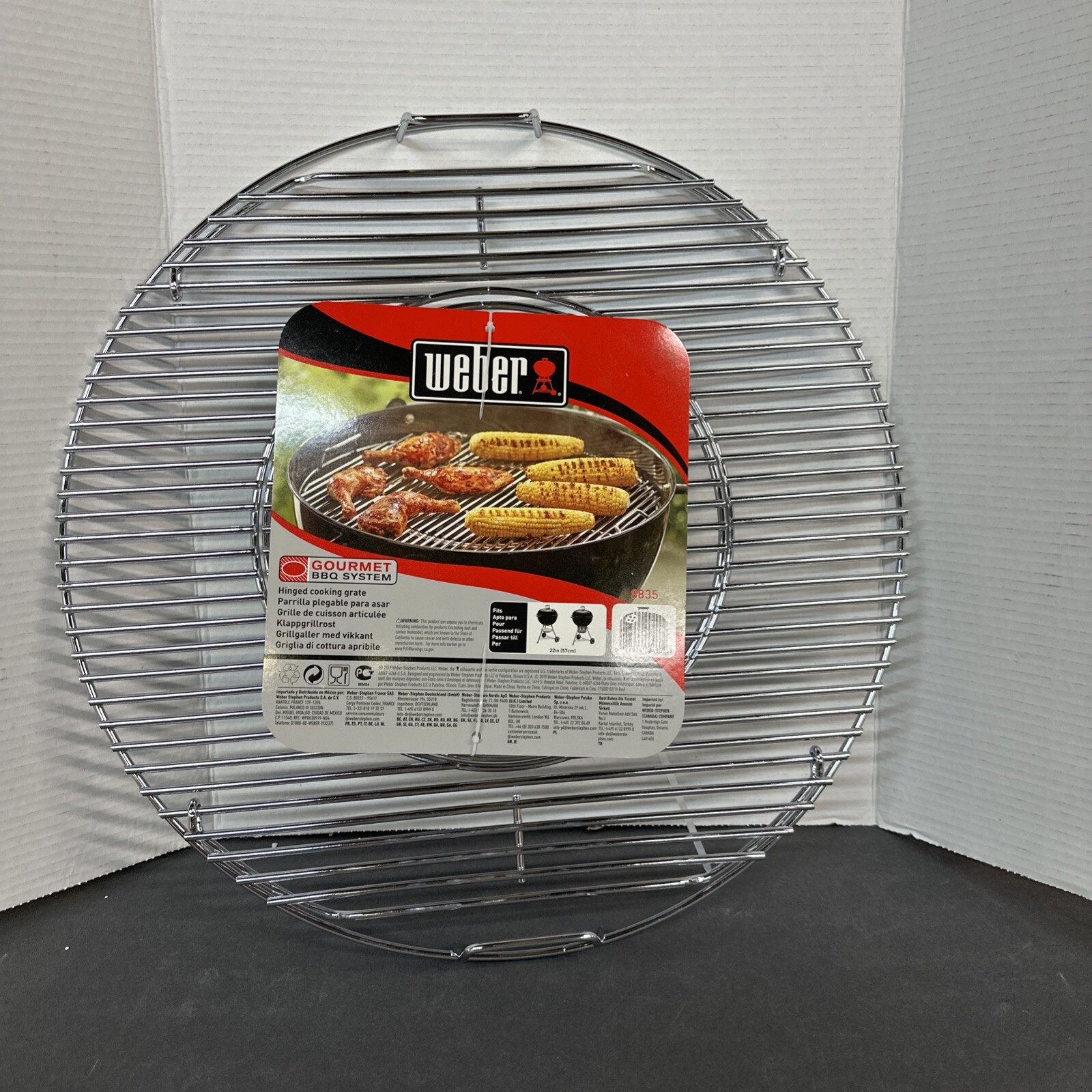 NEW Weber Hinged Cooking Grate PN 8835