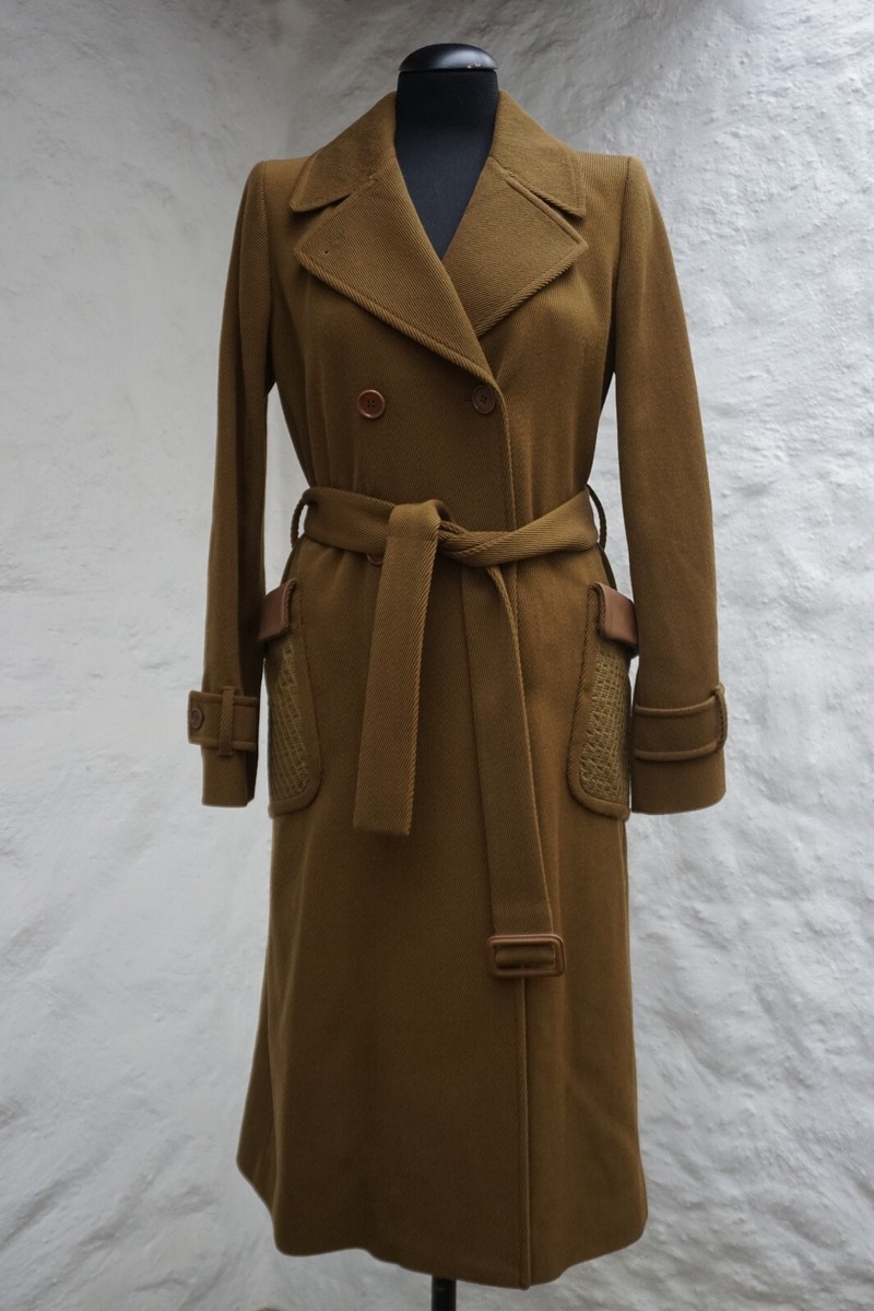 ジャケット・アウター Loro Piana Virgin Wool Trench Coat Loro Piana Cashmere & Wool Trench coat with Leather Trim