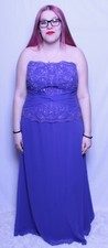 JASMINE JADE 2269 LAPIS LACE CHIFFON MOTHER OF BRIDE GROOM FORMAL GOWN DRESS 18