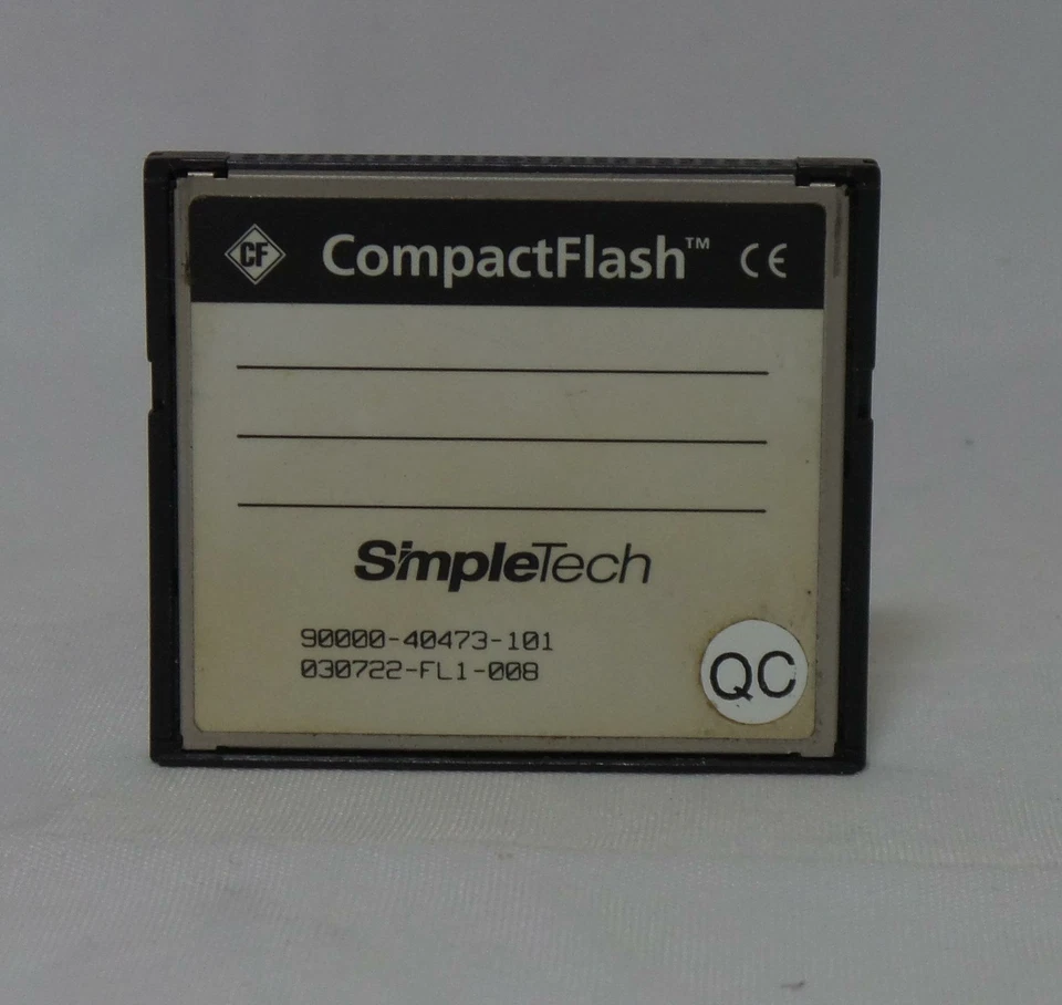 SimpleTech STI-CF/256 256 MB CompactFlash Card - Image 2 of 2