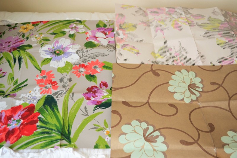 Bundle of Discontinued Designer Wallpaper Samples for Art Projects