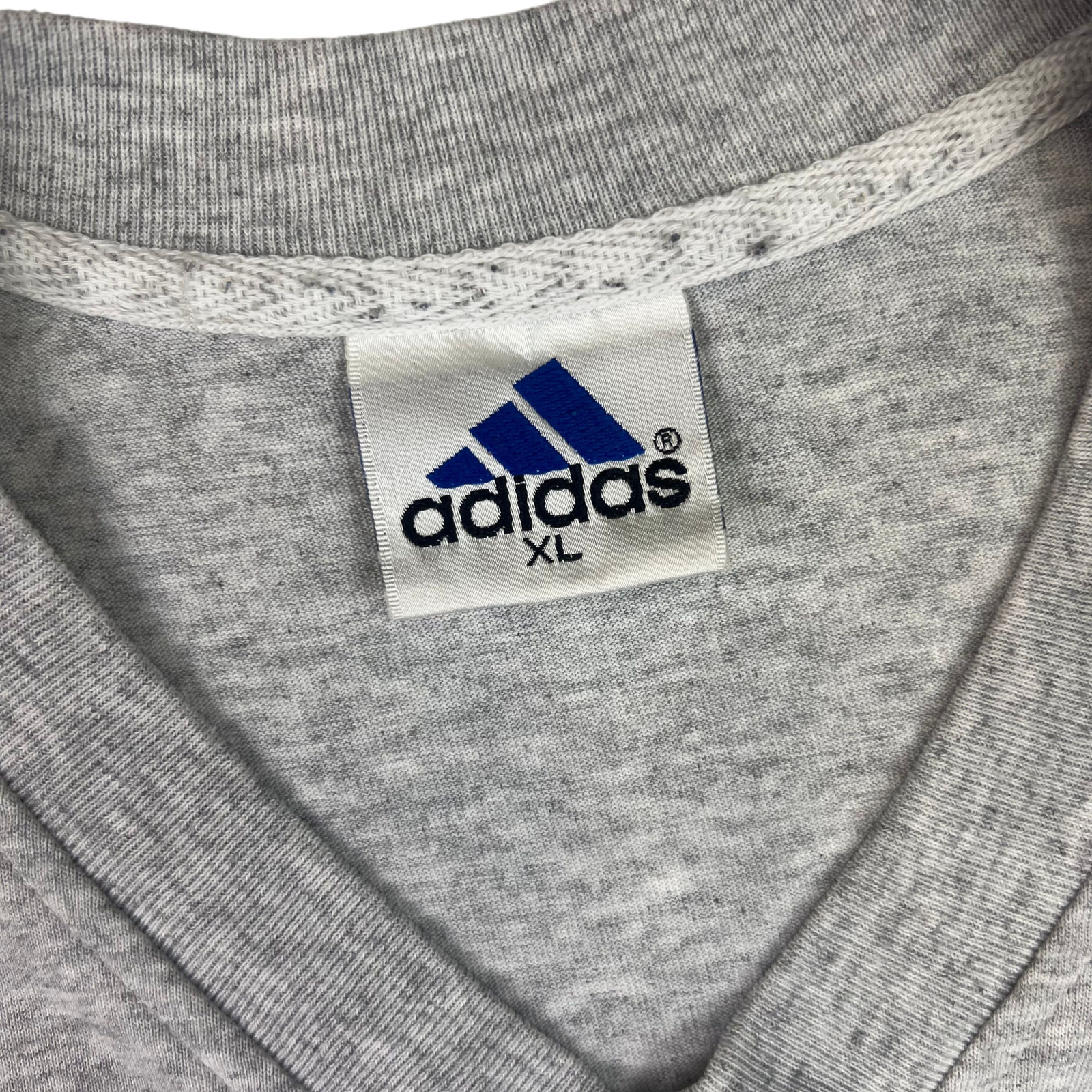 Adidas 90's Small Logo T-Shirt Grey XL image 5