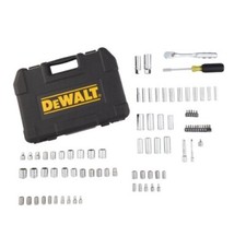 Dewalt 1/43/8 Box Socket Driver Bit Hand Tool Set 84 PCS DWMT81531