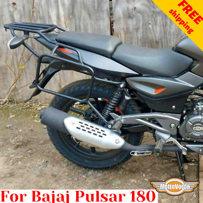 For Bajaj Pulsar 180 Luggage rack system Rouser 180 Pannier rack for soft bags