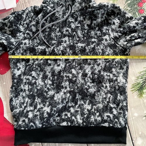 Athleta Donna B&W Tugga Sherpa Pullover Giacca con Cappuccio, Taglia S - Foto 7 di 14
