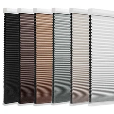 Changshade Cordless Window Shade Blackout Pleated Honeycomb Shade Cellular Blin