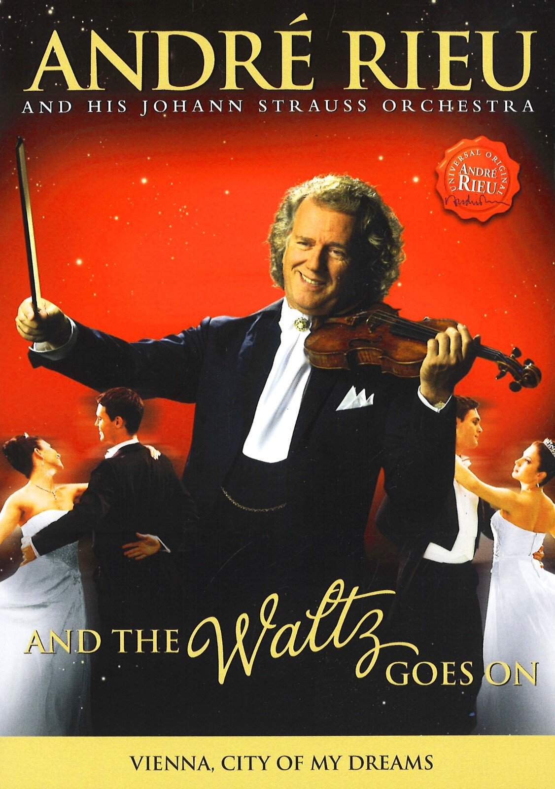 82D A NEW SEALED ANDRE RIEU AND THE WALTZ GOES ON DVD Region 4 eBay
