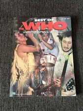 Best of the Who by WHO Guitar Song Book