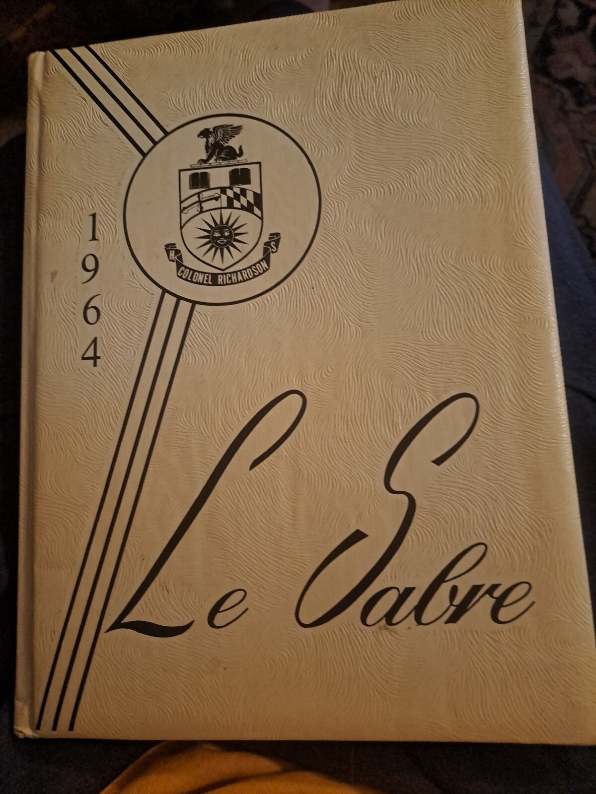 1964 Colonel Richardson High School Yearbook Federalsburg Maryland Md. eBay