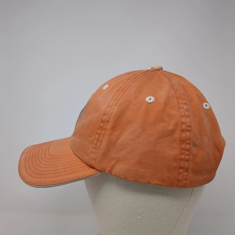 Reef Slideback Hat Orange One Size Adjustable Embroidered Fahrenheit - Image 3 of 4