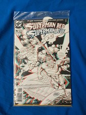 SUPERMAN RED/SUPERMAN BLUE 1 / 3D Cover SEALED/ never opened