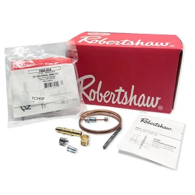24" 600mm GENUINE ROBERTSHAW UNIVERSAL MULTI FIT GAS PILOT BURNER THERMOCOUPLES