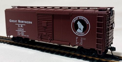 Coche de caja escala HO MODELO INGLÉS RR GREAT NORTH 40' #11214 ¡KADEES construido! | Zustand: Used