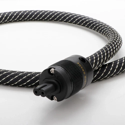 HiFi OCC Copper Cable EU Schuko US UK AU Power IEC C7 Female AC Main Supply Wire - Picture 9 of 18
