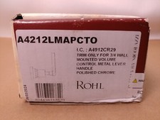 Rohl Lombardia A4212LMAPCTO 3 Function Diverter or Volume Control Trim Chrome