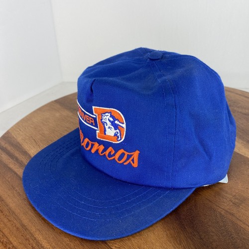 Denver Broncos NFL Vintage Blue the professional ANNCO SnapBack Hat Embroidered - Picture 2 of 7