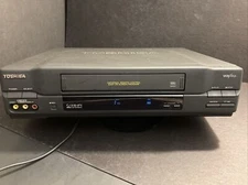 Toshiba M663 hifi 4 head vhs vcr w/ vcr+ Works Great! Free Shipping No Remote