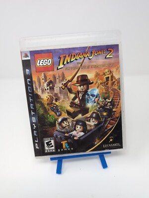LEGO Indiana Jones 2: The Adventure Continues (PlayStation 3, 2009) Game & Case