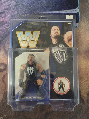 2016 Mattel Retro Series 1 WWE Roman Reigns Figure...
