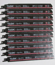 Lot of 40 ea. NEW Task T24506 Heavy Metal 9" 229mm 8/10 Reciprocating Saw Blades