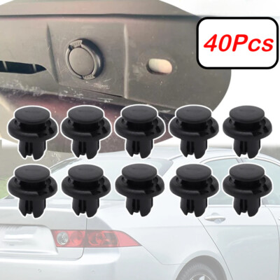 10X 10MM PUSH BUMPER GRILLE & ENGINE UNDER PANEL CLIPS FOR HONDA