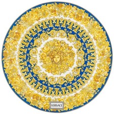 Versace, Medusa Rhapsody Blue, Piatto Segnaposto 33cm, Porcellana