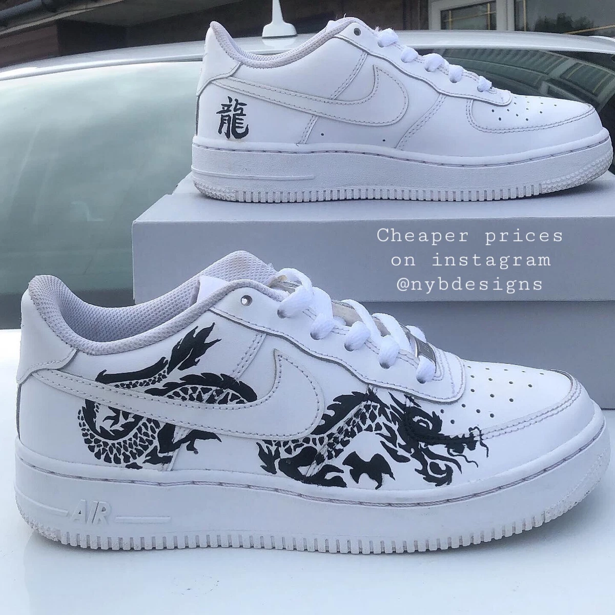 Air force 1 custom dragon cheap
