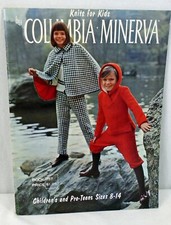 Vintage Knits for Kids by Columbia Minerva 757 Knitting Craft Pattern Booklet