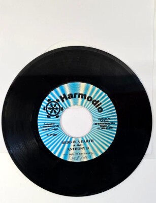 Anthony B   Redd In A Earth 7'' reggae vinyl record 2001 import Jamaica dancehall